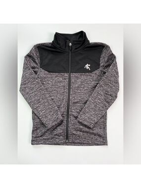 🩵4/$20 5T Athletic Jacket Toddler Boys Black and Gray Kids‎ Sports Coat
